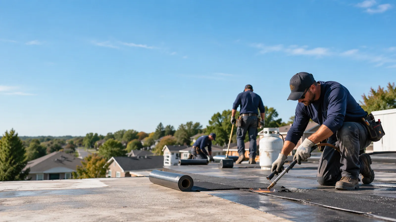 Flat Roof Leak Repair providers in Belmore, OH
